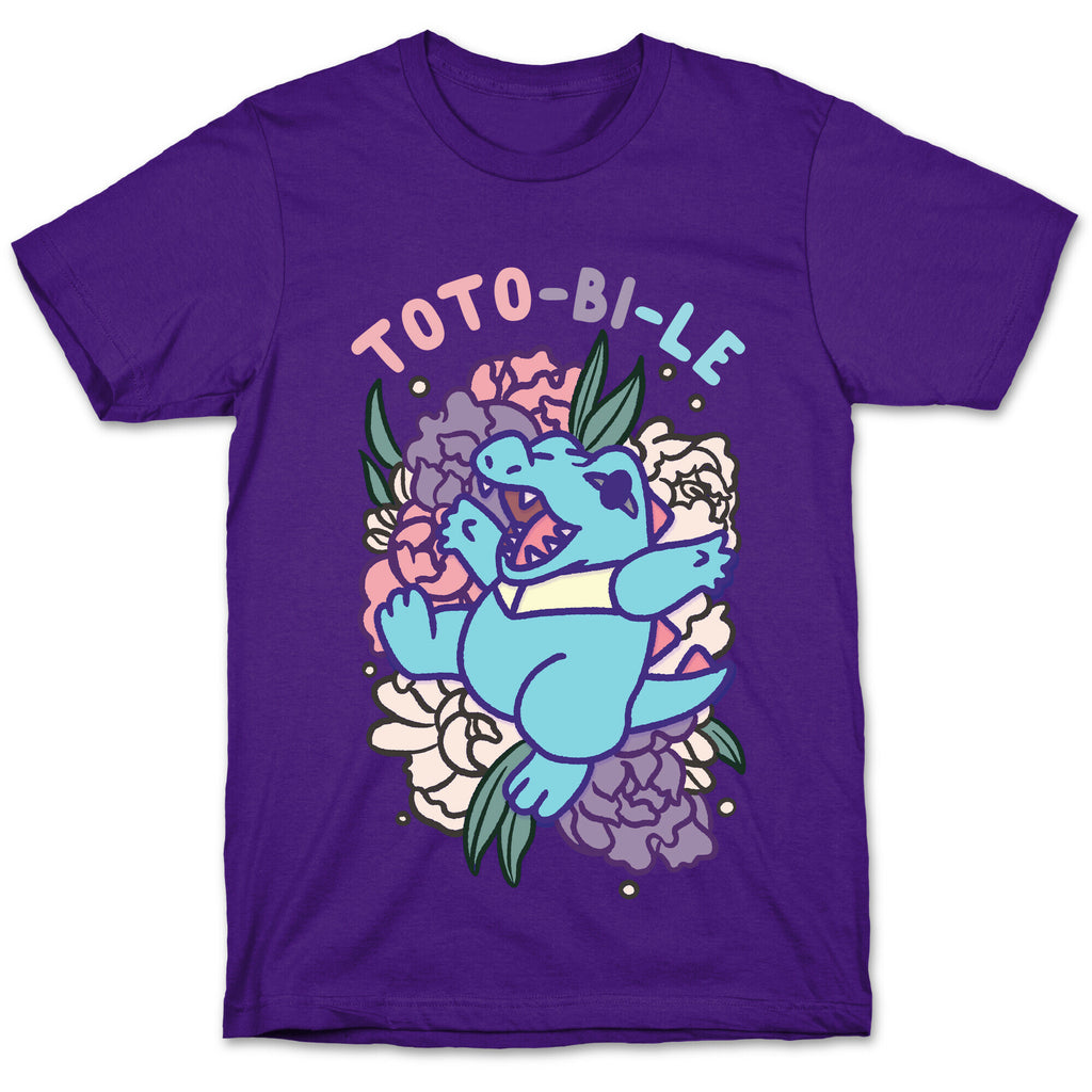 Toto-bi-le Totodile Bisexual Parody T-Shirt
