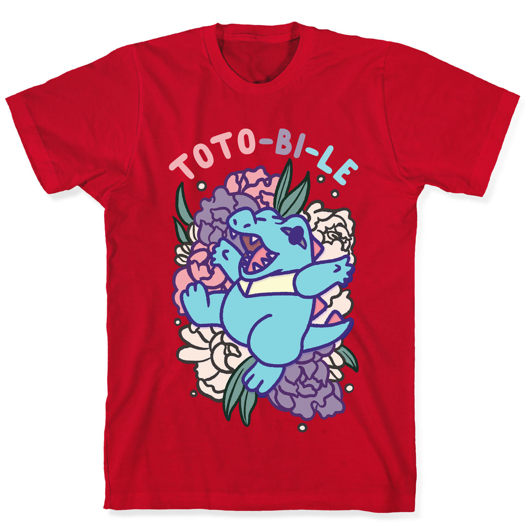 Toto-bi-le Totodile Bisexual Parody T-Shirt