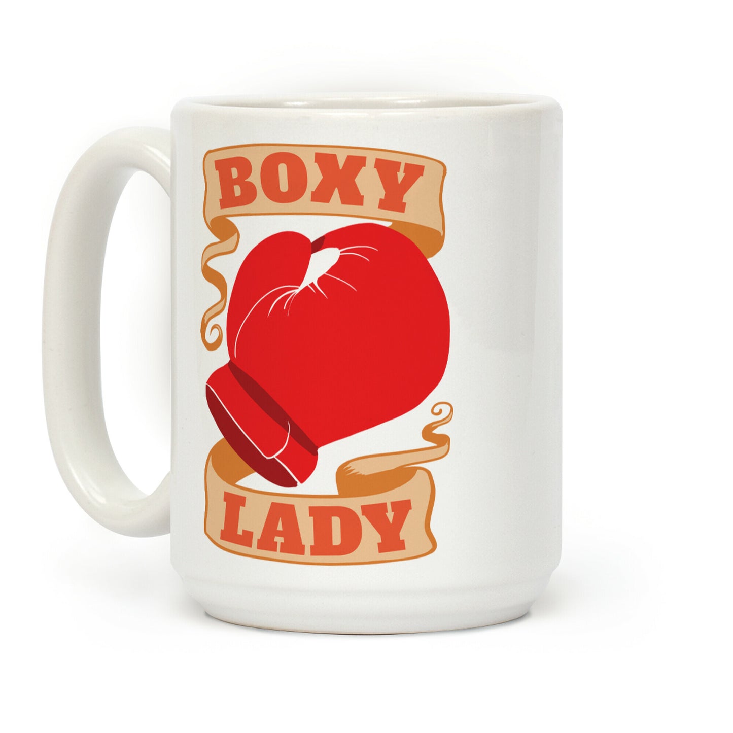 Boxy Lady Coffee Mug