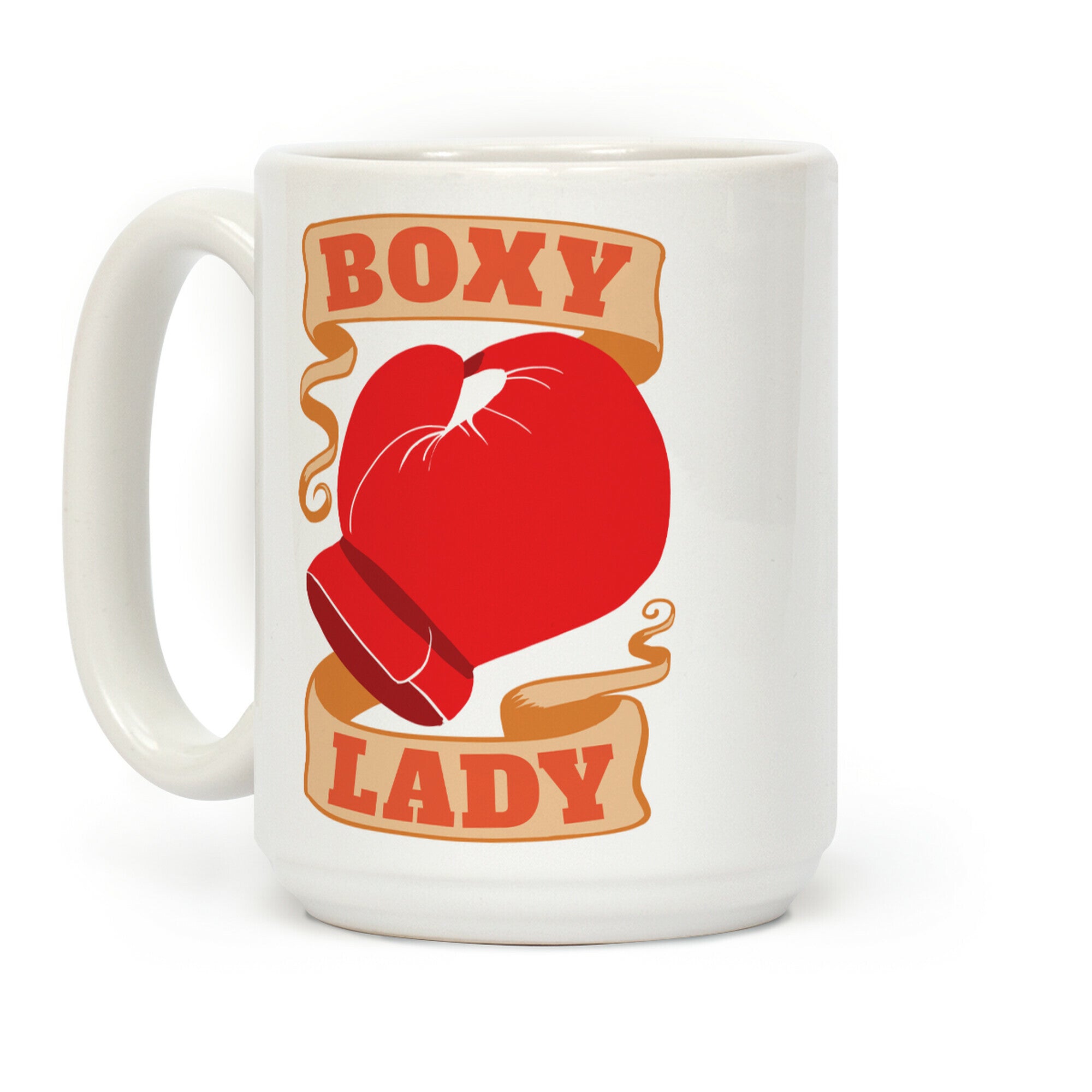 Boxy Lady Coffee Mug