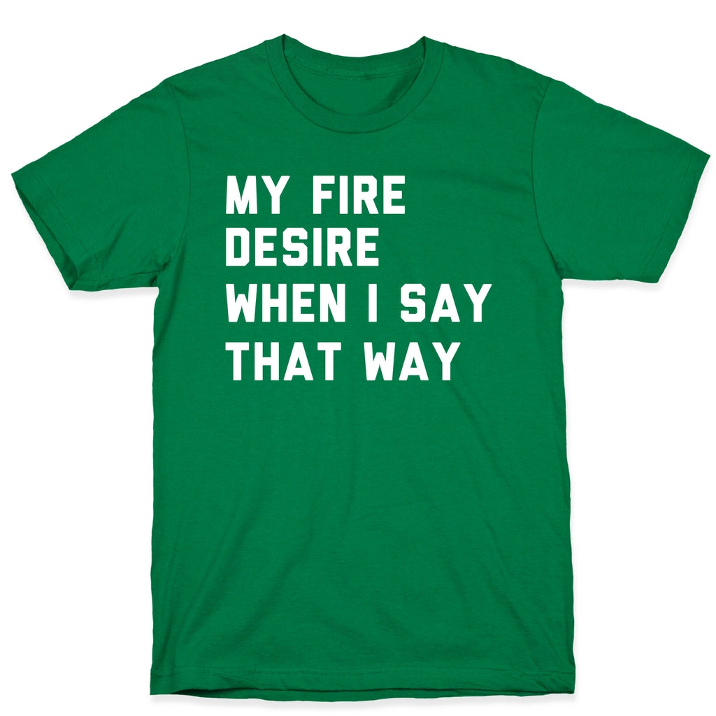 I Want It That Way Lyrics (1 of 2 pair) T-Shirt