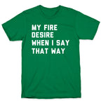 I Want It That Way Lyrics (1 of 2 pair) T-Shirt