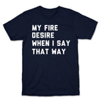 I Want It That Way Lyrics (1 of 2 pair) T-Shirt