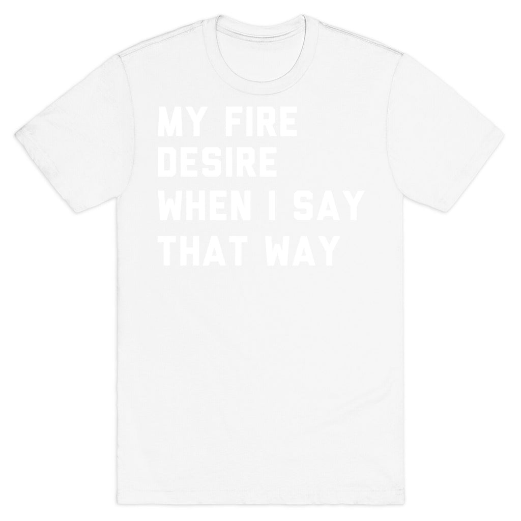 I Want It That Way Lyrics (1 of 2 pair) T-Shirt