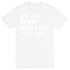 I Want It That Way Lyrics (1 of 2 pair) T-Shirt