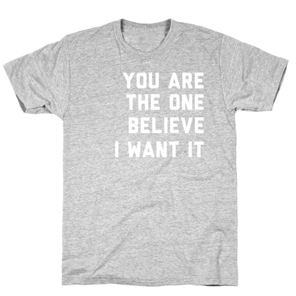 I Want It That Way Lyrics (1 of 2 pair) T-Shirt