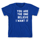 I Want It That Way Lyrics (1 of 2 pair) T-Shirt