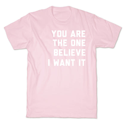 I Want It That Way Lyrics (1 of 2 pair) T-Shirt