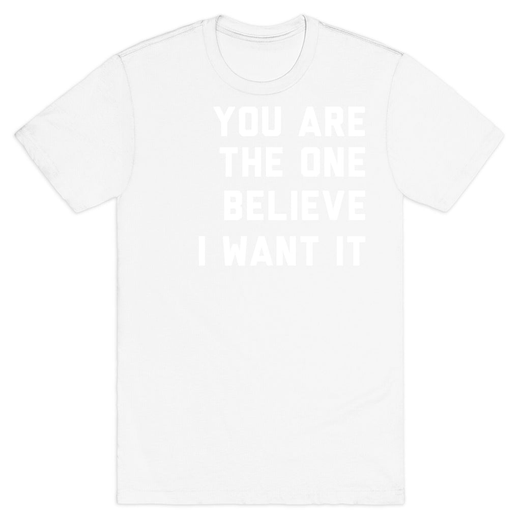I Want It That Way Lyrics (1 of 2 pair) T-Shirt