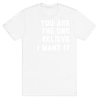 I Want It That Way Lyrics (1 of 2 pair) T-Shirt