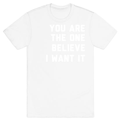 I Want It That Way Lyrics (1 of 2 pair) T-Shirt
