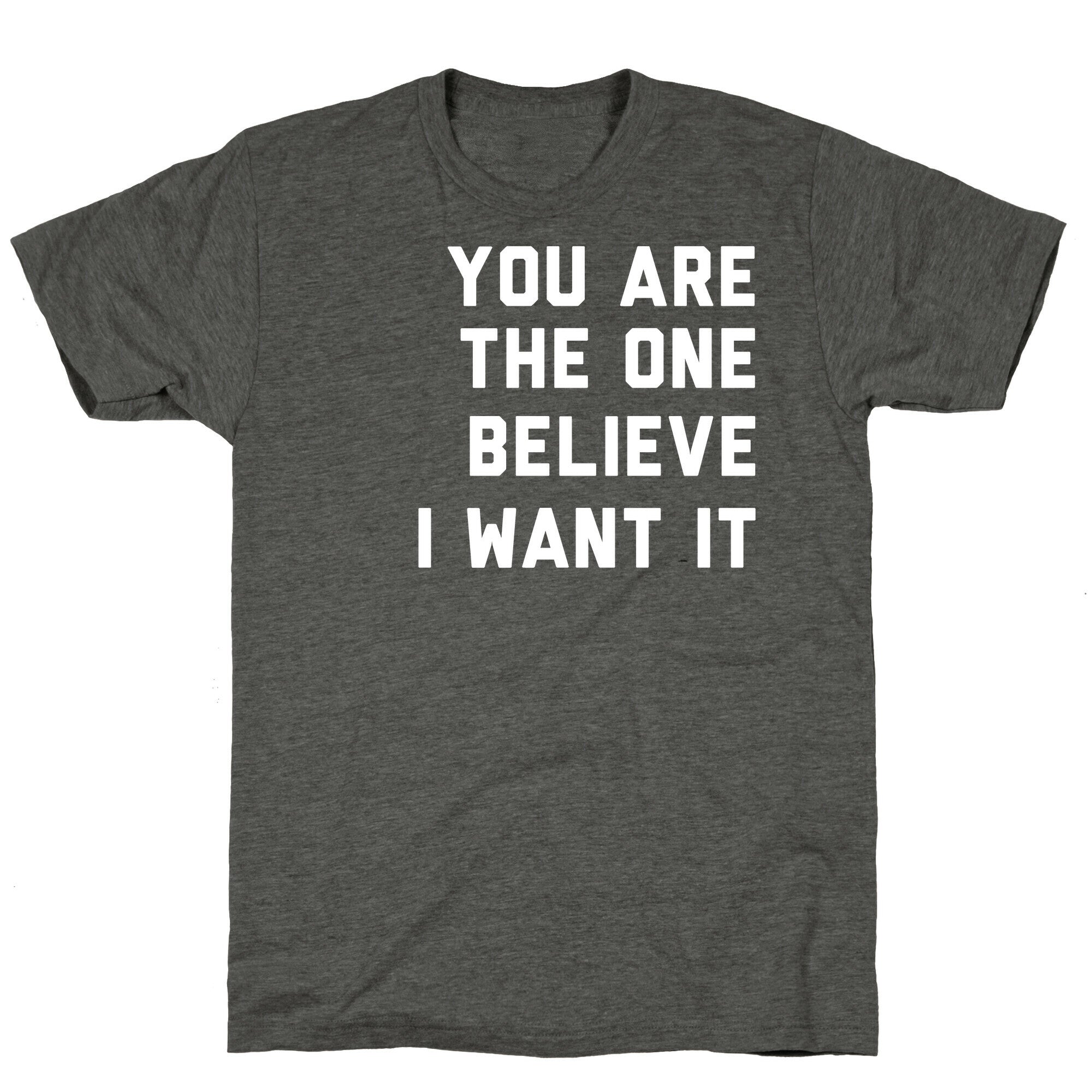 I Want It That Way Lyrics (1 of 2 pair) Unisex Triblend Tee