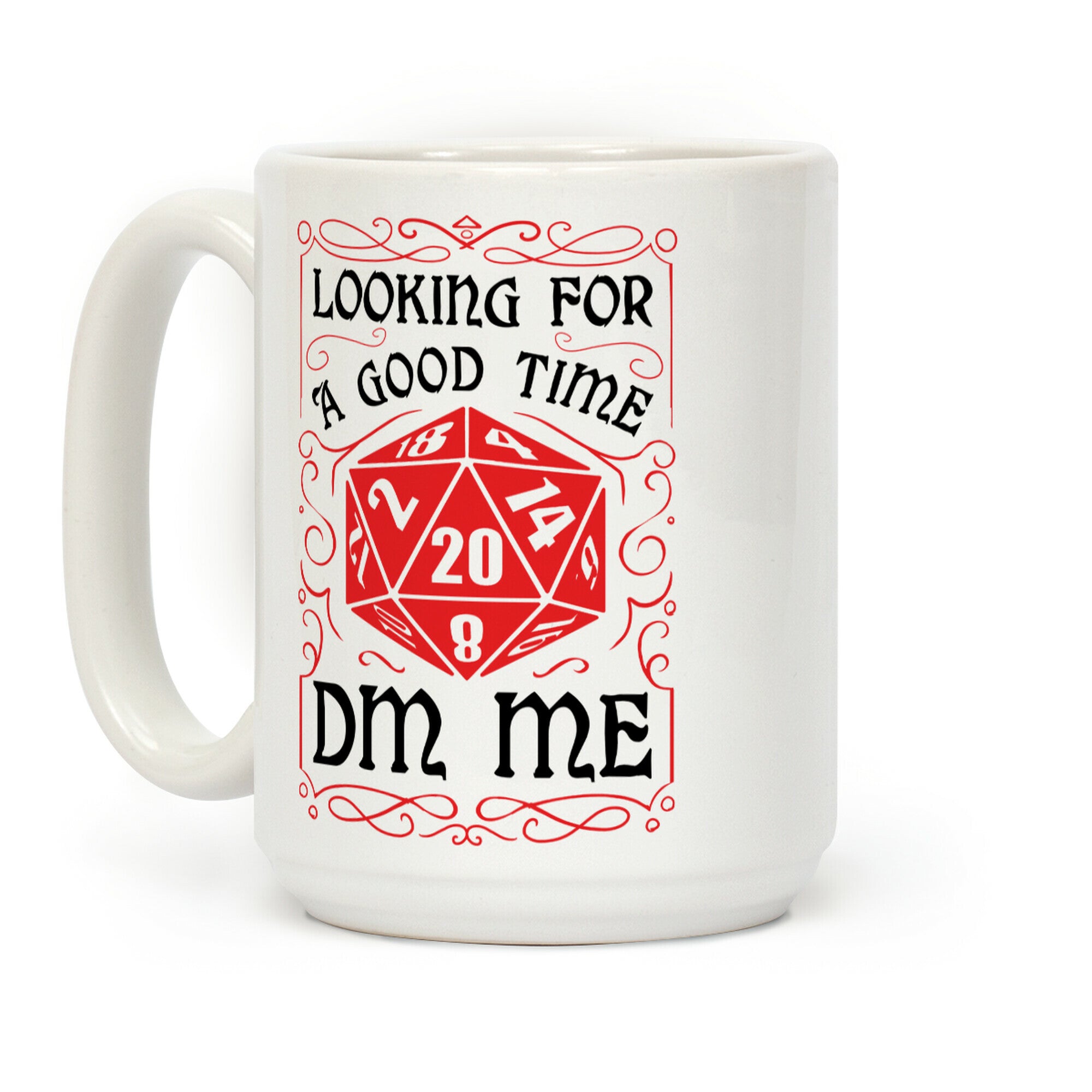 Looking For A good time, DM Me Coffee Mug