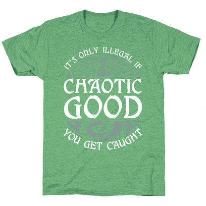 Chaotic Good Unisex Triblend Tee