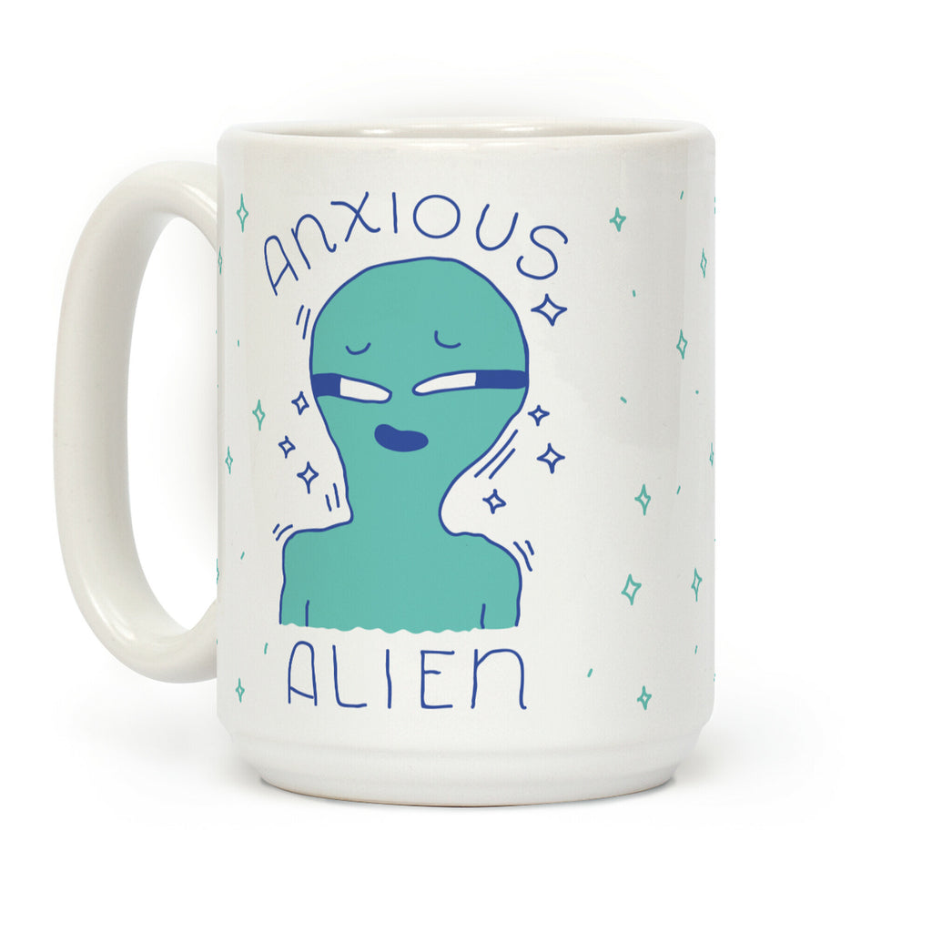 Anxious Alien Coffee Mug