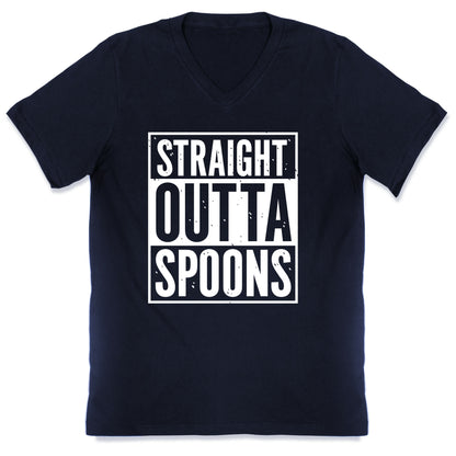 Straight Outta Spoons V-Neck