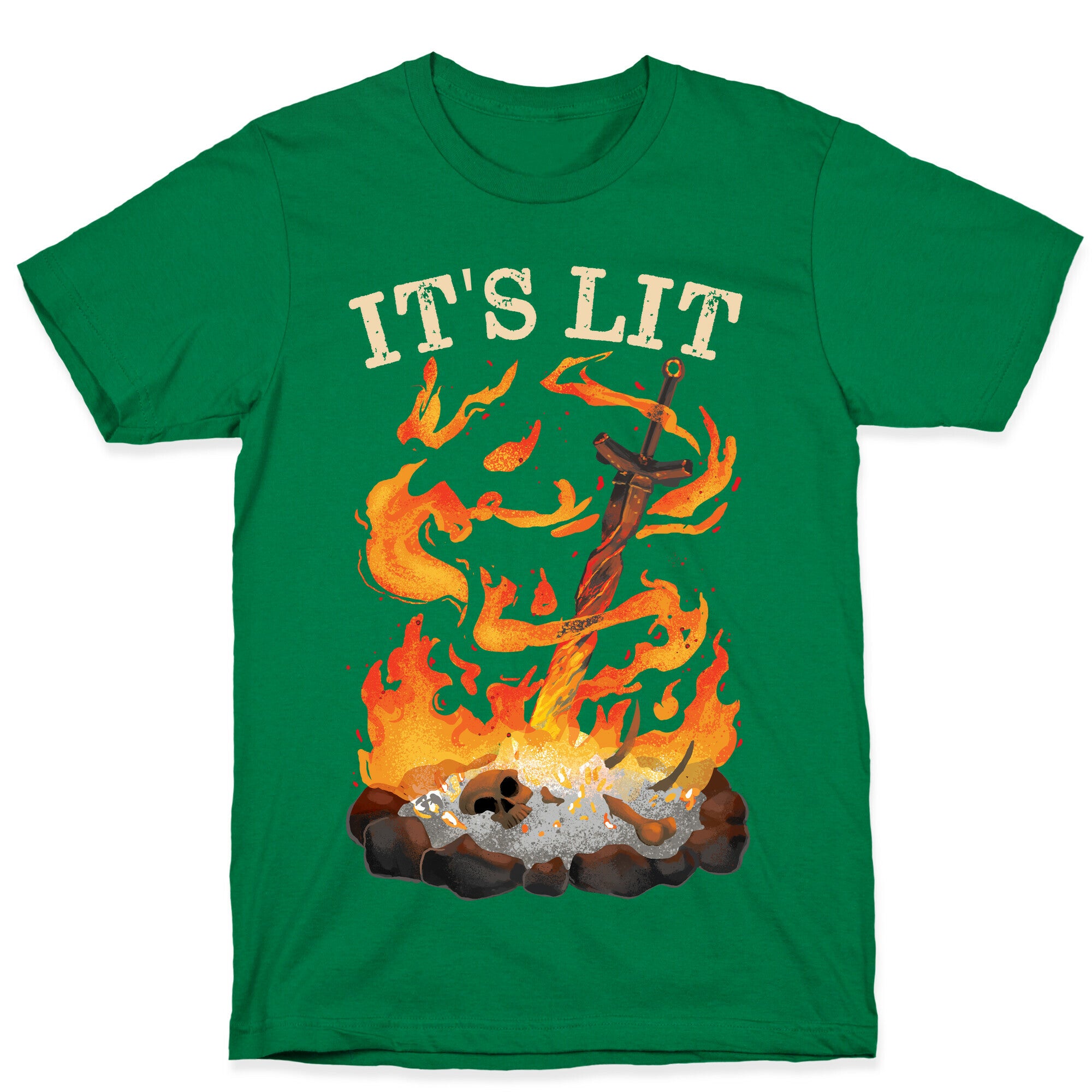 It's Lit Bonfire T-Shirt