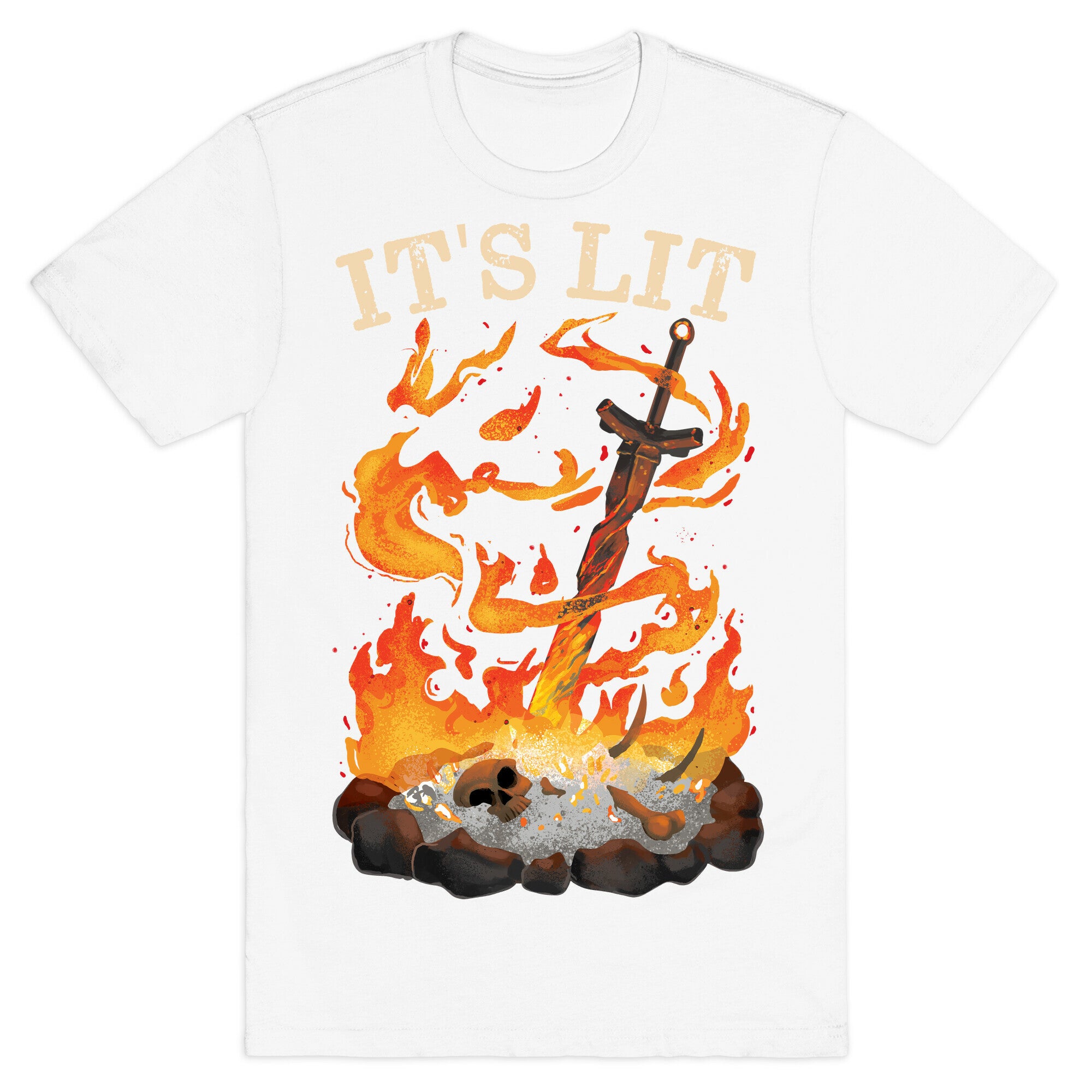It's Lit Bonfire T-Shirt