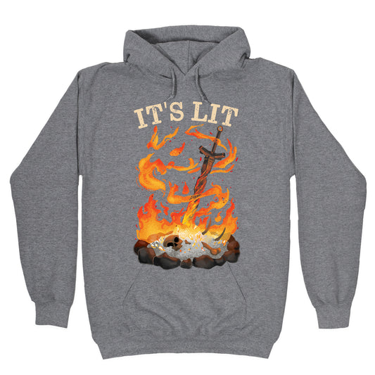 It's Lit Bonfire Hoodie