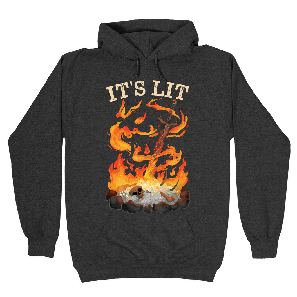 It's Lit Bonfire Hoodie