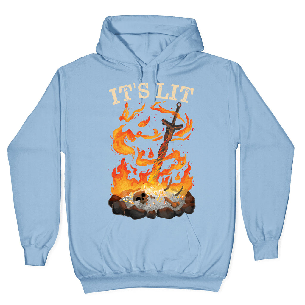 It's Lit Bonfire Hoodie