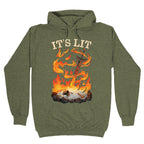 It's Lit Bonfire Hoodie