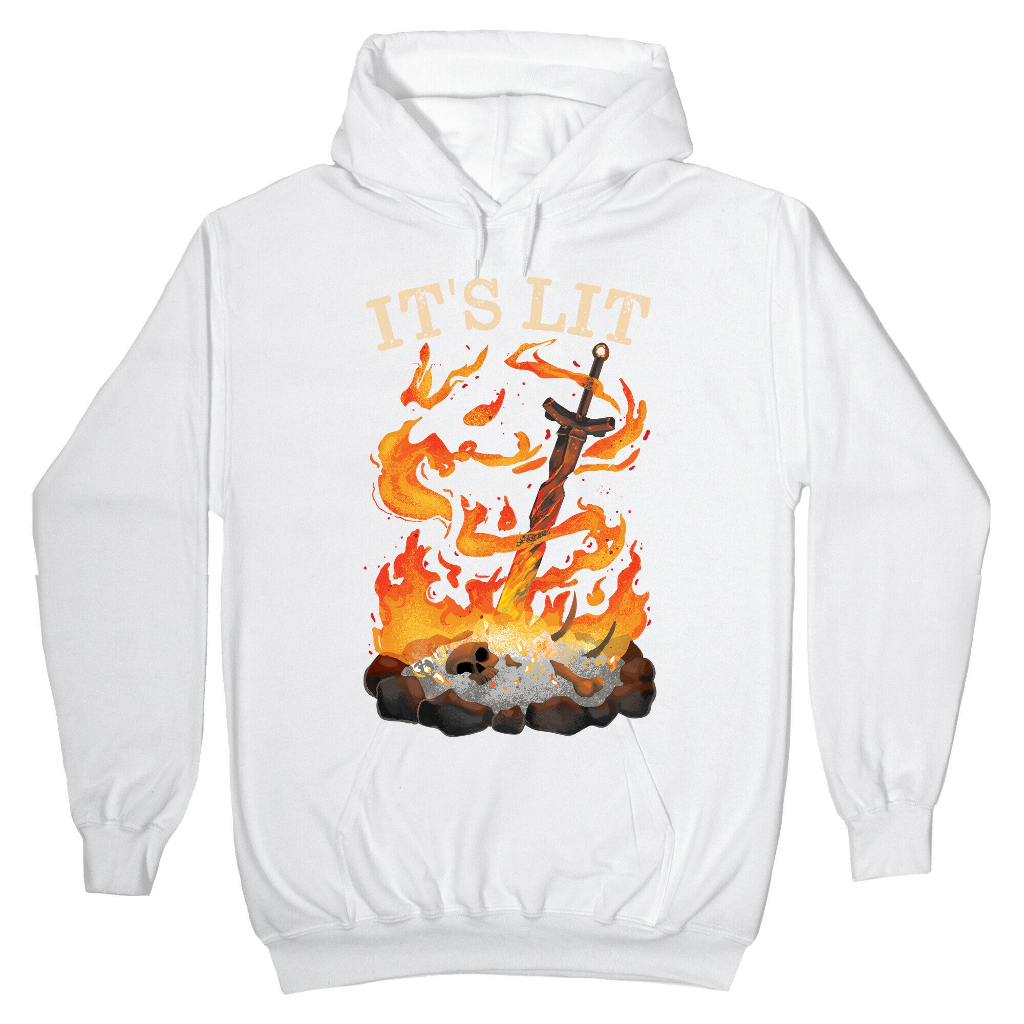 It's Lit Bonfire Hoodie