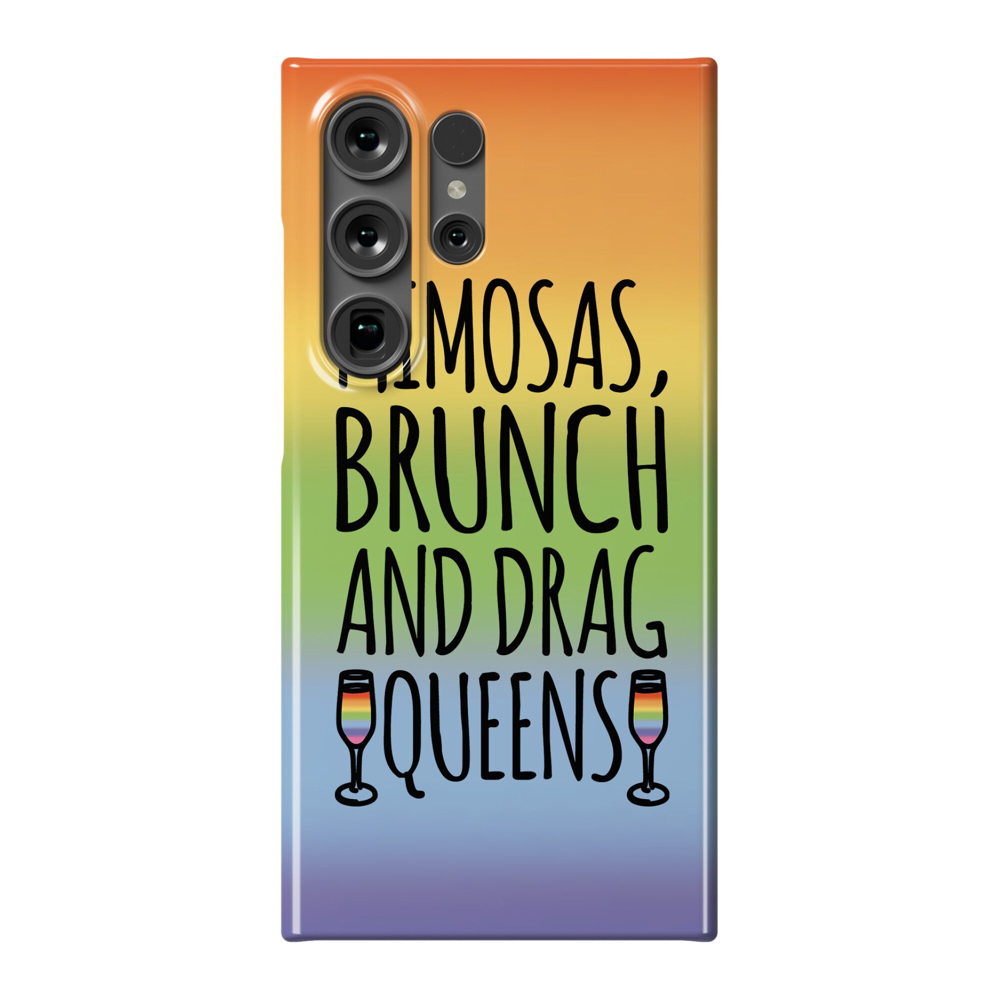 Mimosas Brunch and Drag Queens  Phone Case