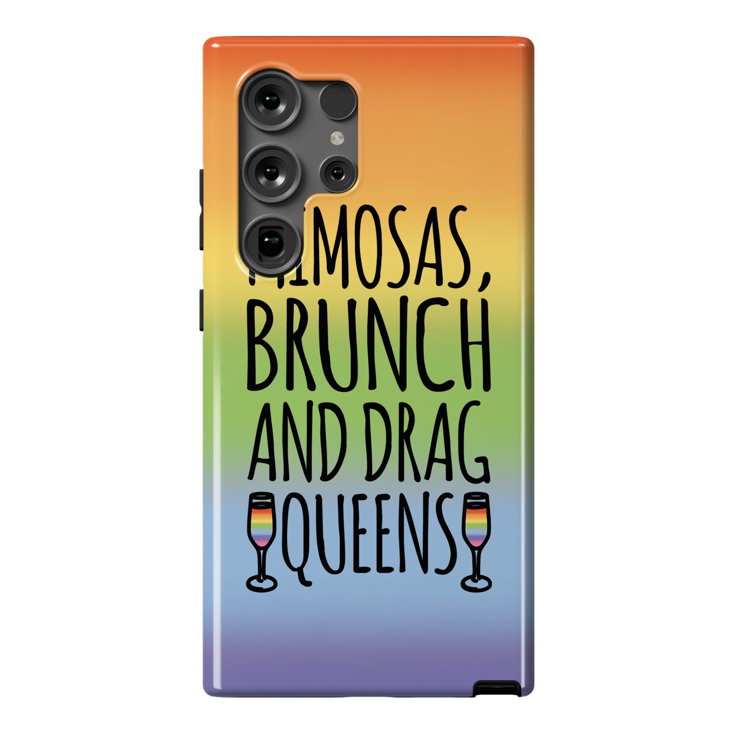 Mimosas Brunch and Drag Queens  Phone Case