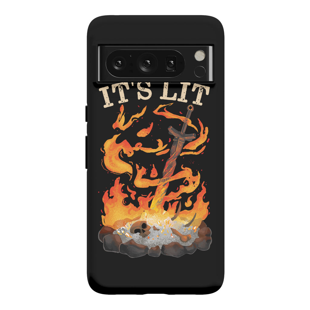 It's Lit Bonfire Phone Case