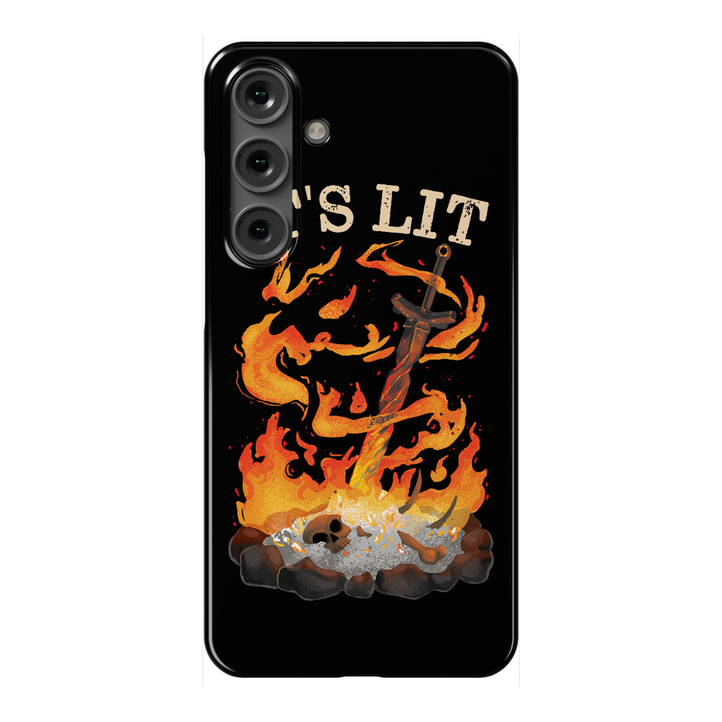 It's Lit Bonfire Phone Case