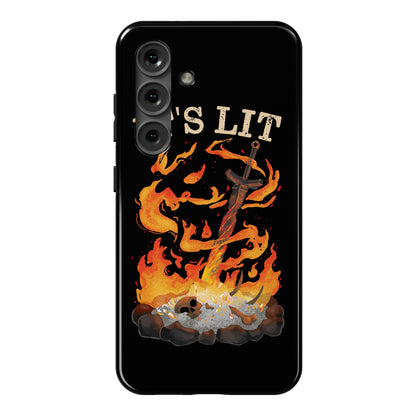 It's Lit Bonfire Phone Case