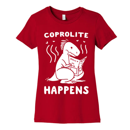 Coprolite Happens Women's Cotton Tee