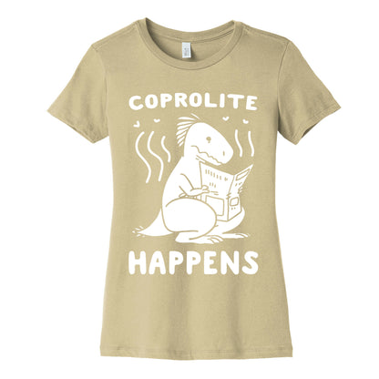 Coprolite Happens Women's Cotton Tee