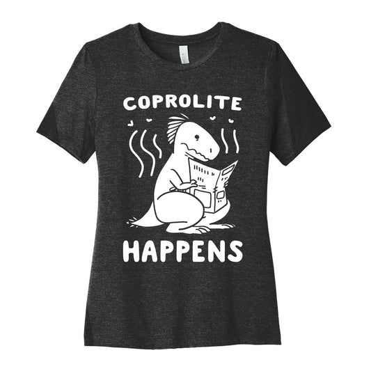 Coprolite Happens Women's Cotton Tee