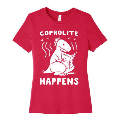 Coprolite Happens Women's Cotton Tee