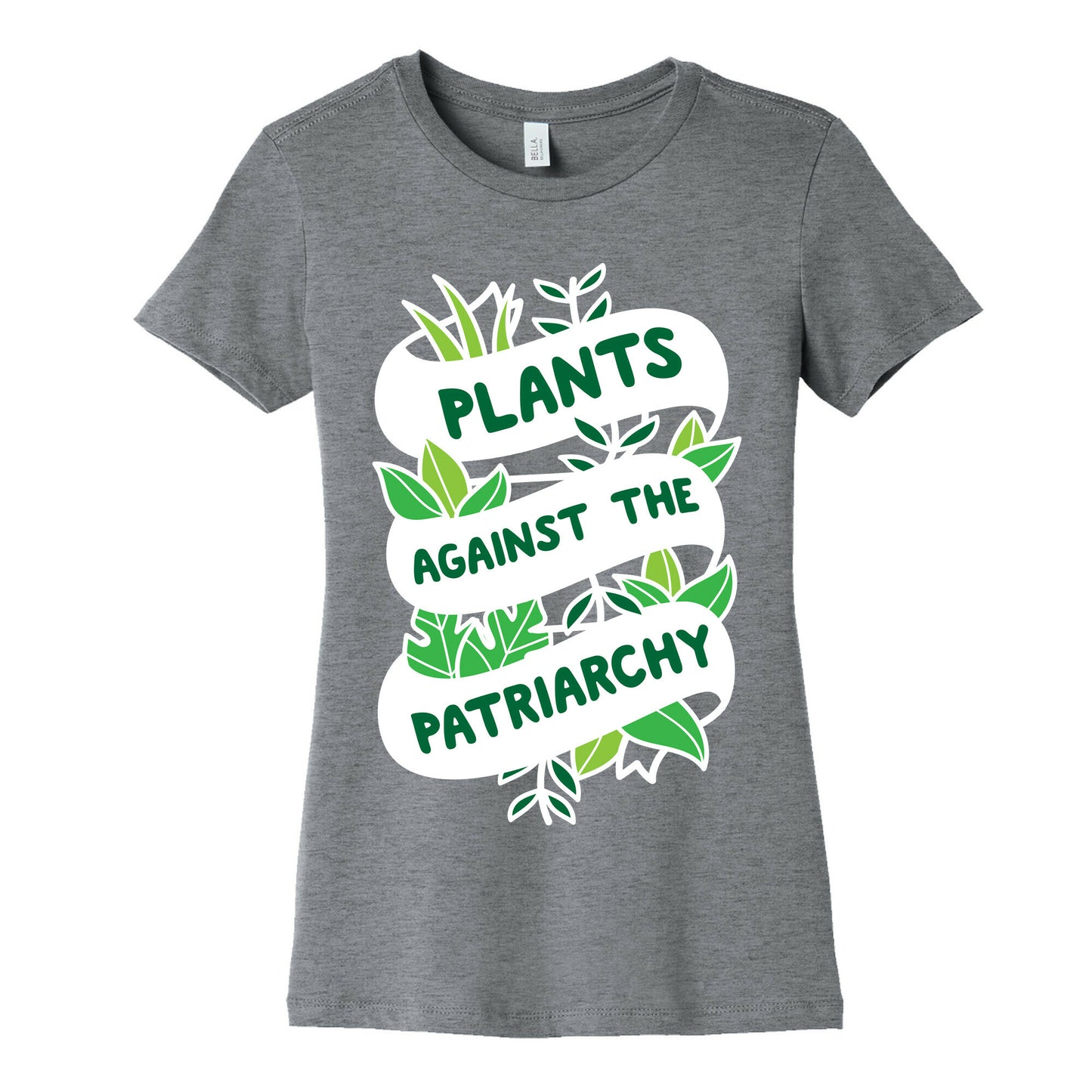Plants Against The Patriarchy Women's Cotton Tee