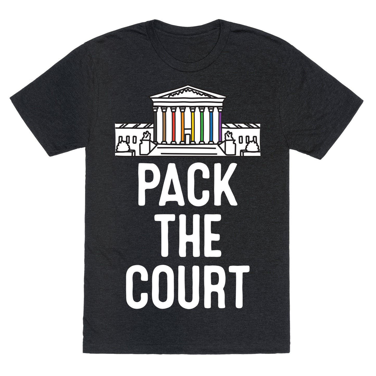Pack The Court with Pride Unisex Triblend Tee