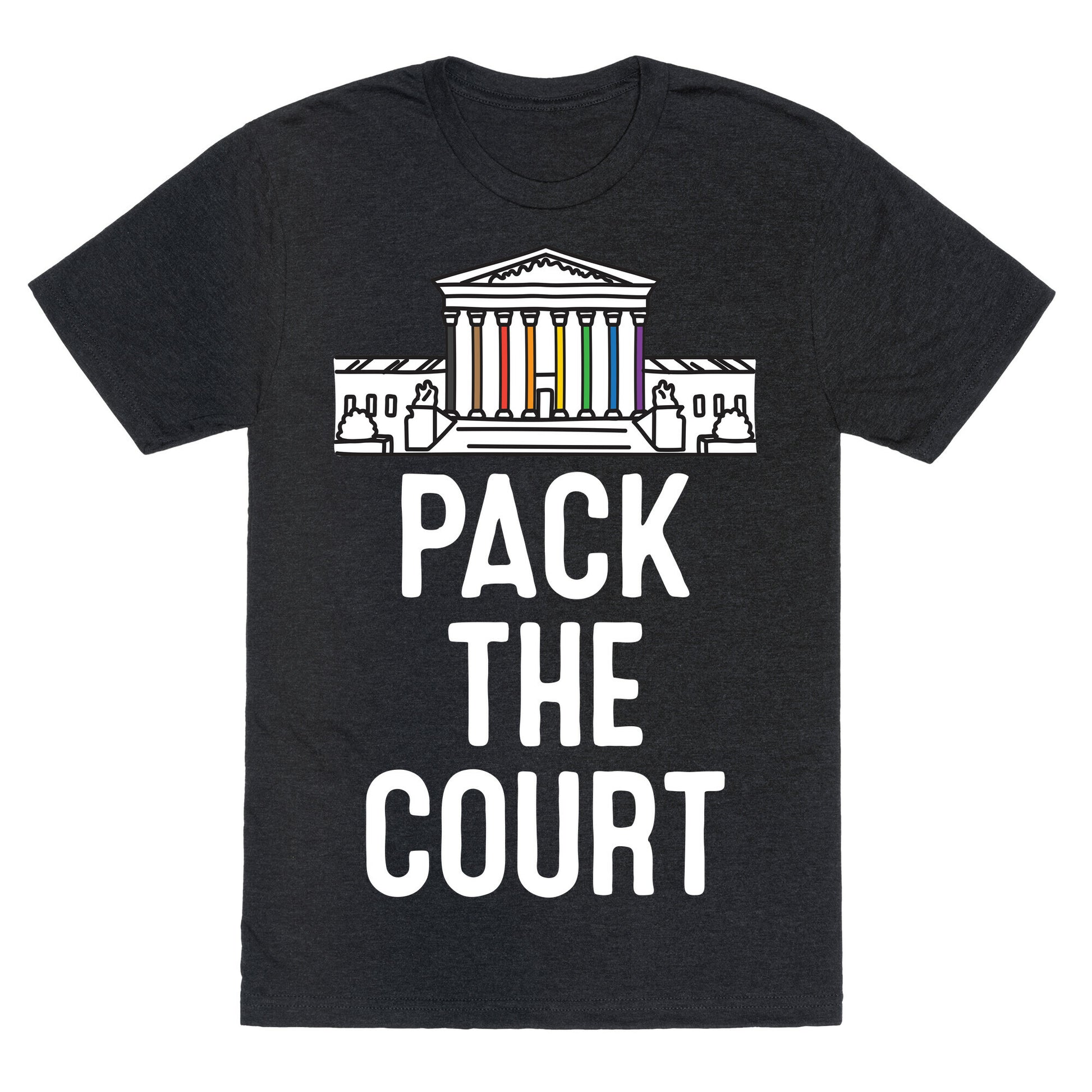 Pack The Court with Pride Unisex Triblend Tee