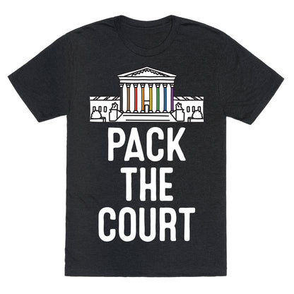 Pack The Court with Pride Unisex Triblend Tee