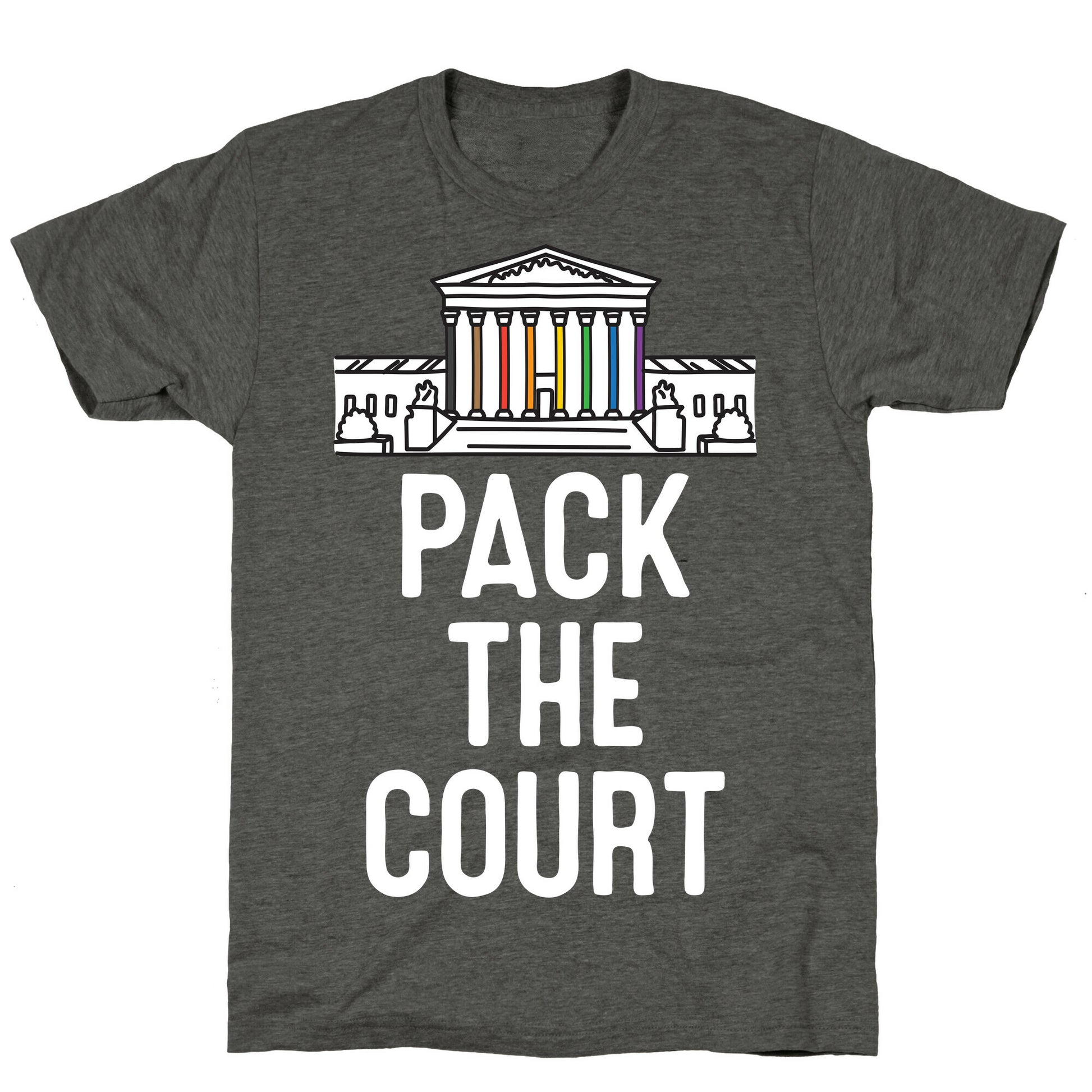 Pack The Court with Pride Unisex Triblend Tee