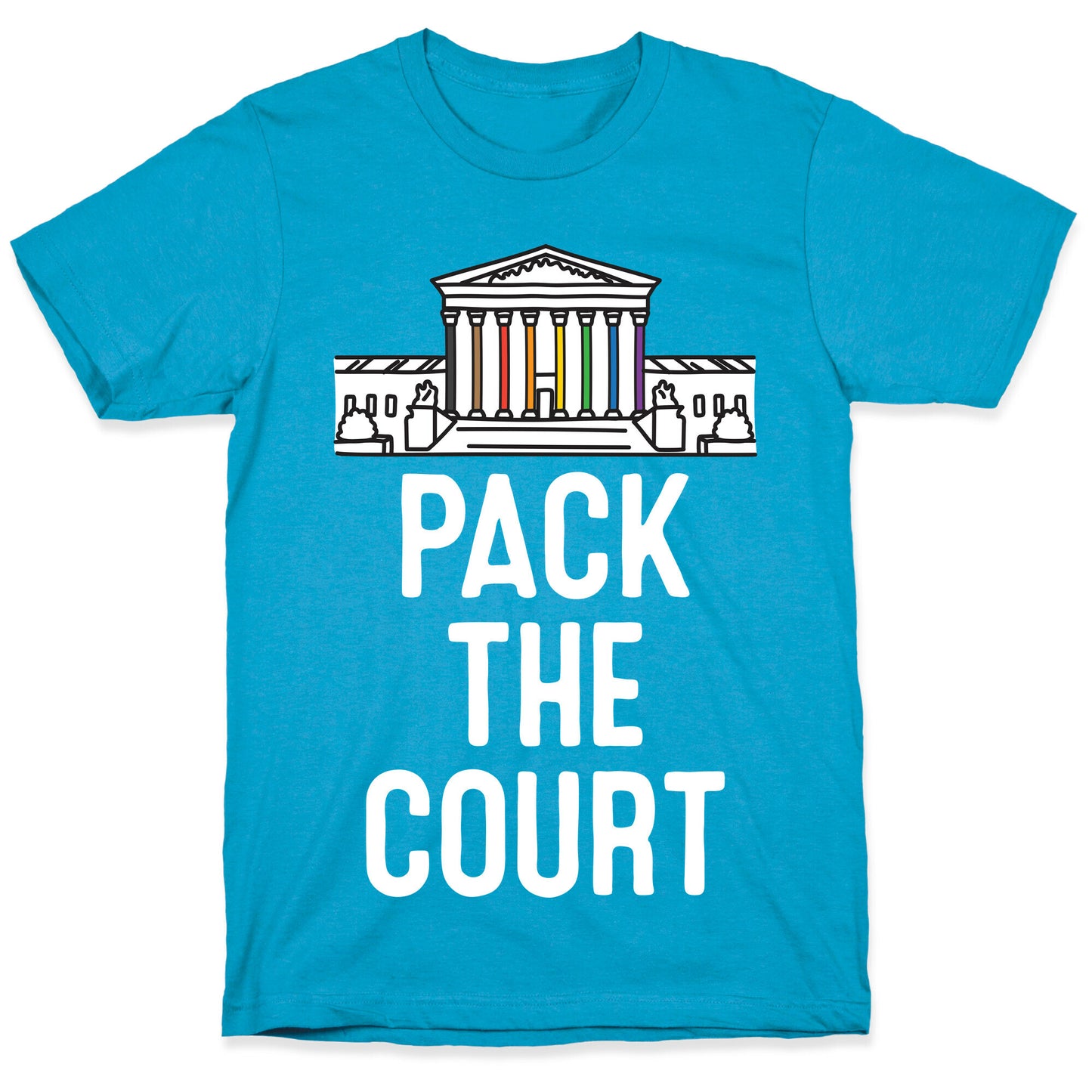 Pack The Court with Pride Unisex Triblend Tee