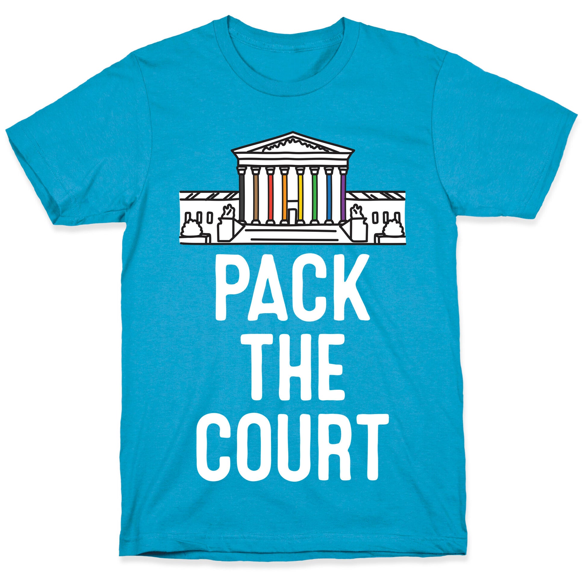 Pack The Court with Pride Unisex Triblend Tee