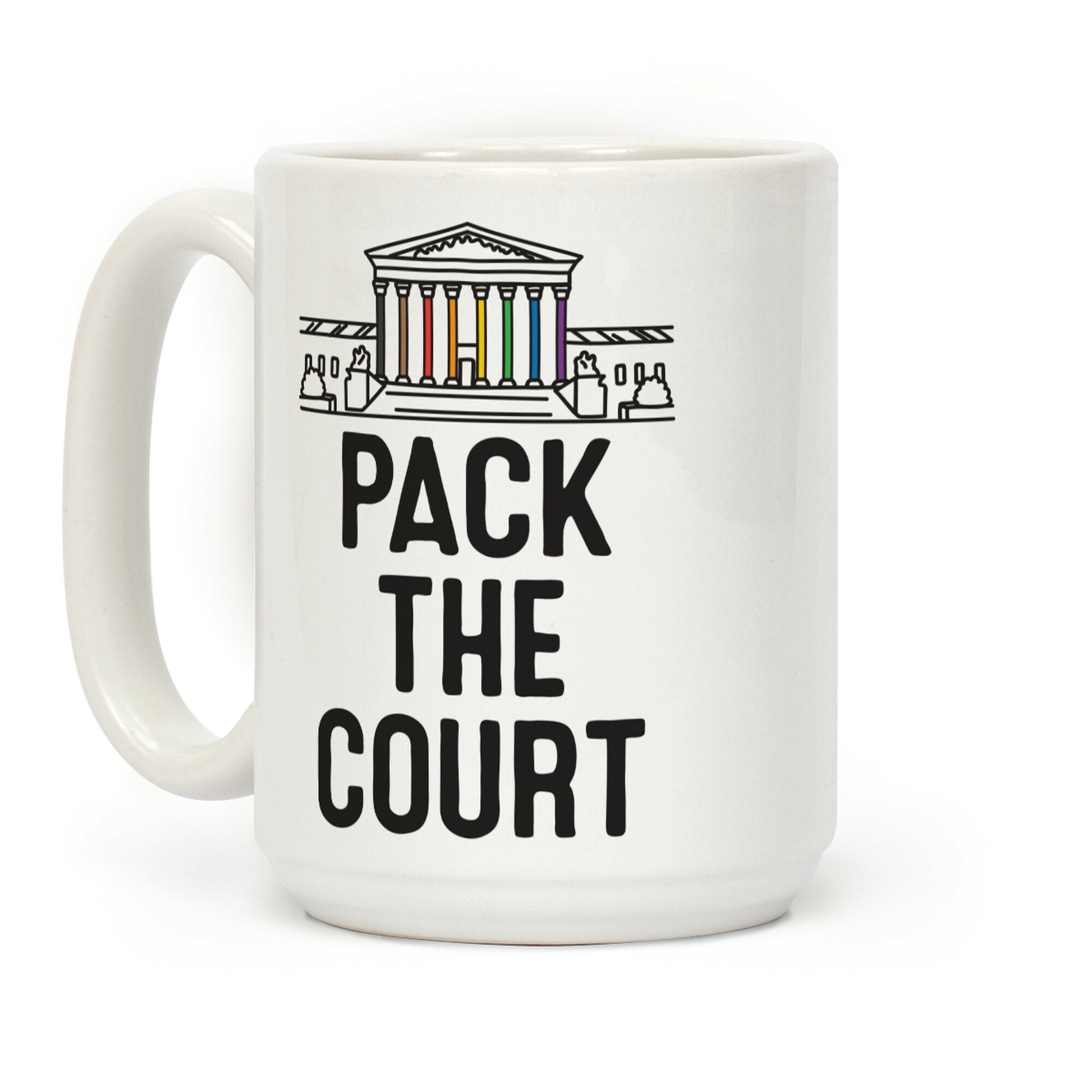 Pack The Court with Pride Coffee Mug