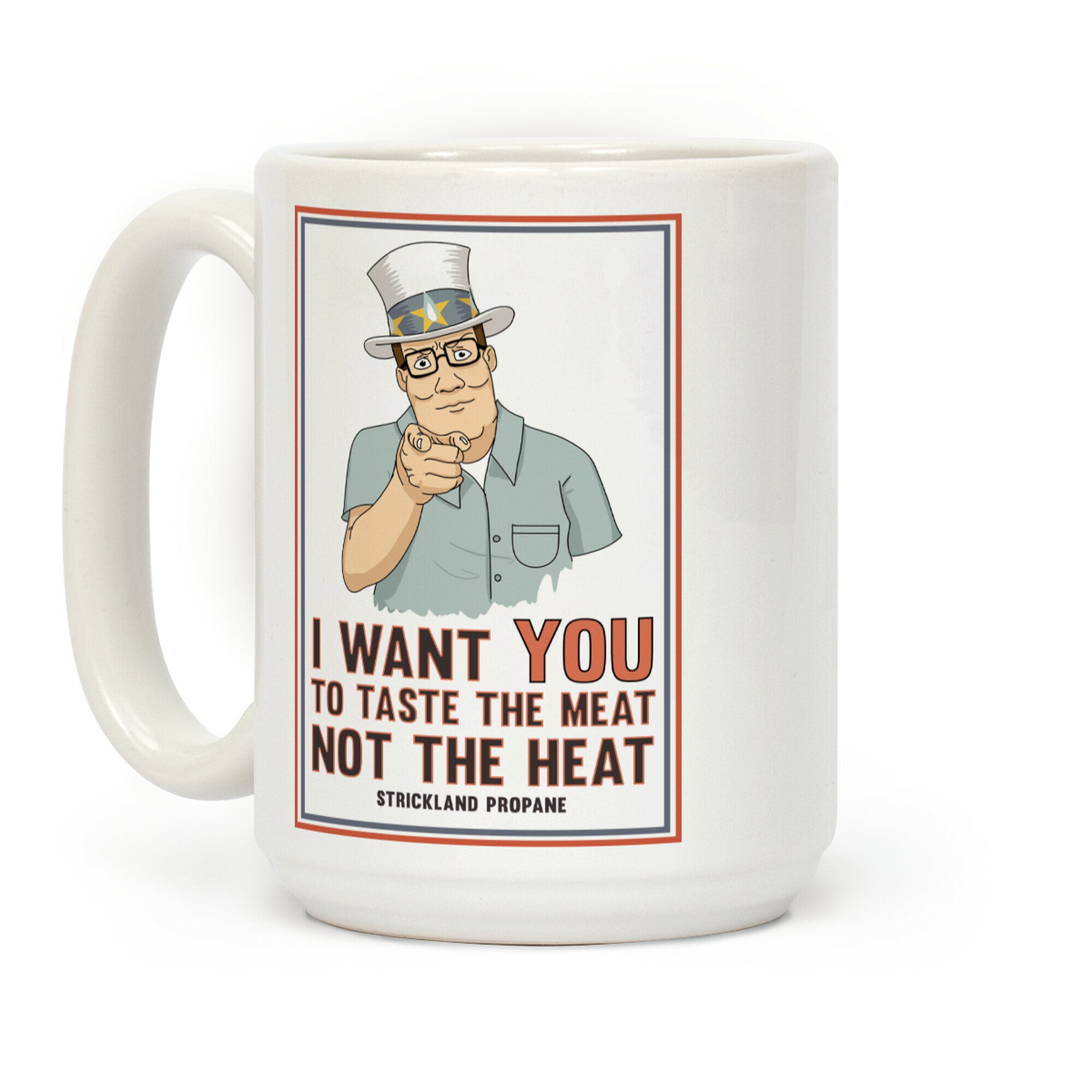 I want YOU to taste the meat, not the heat Coffee Mug