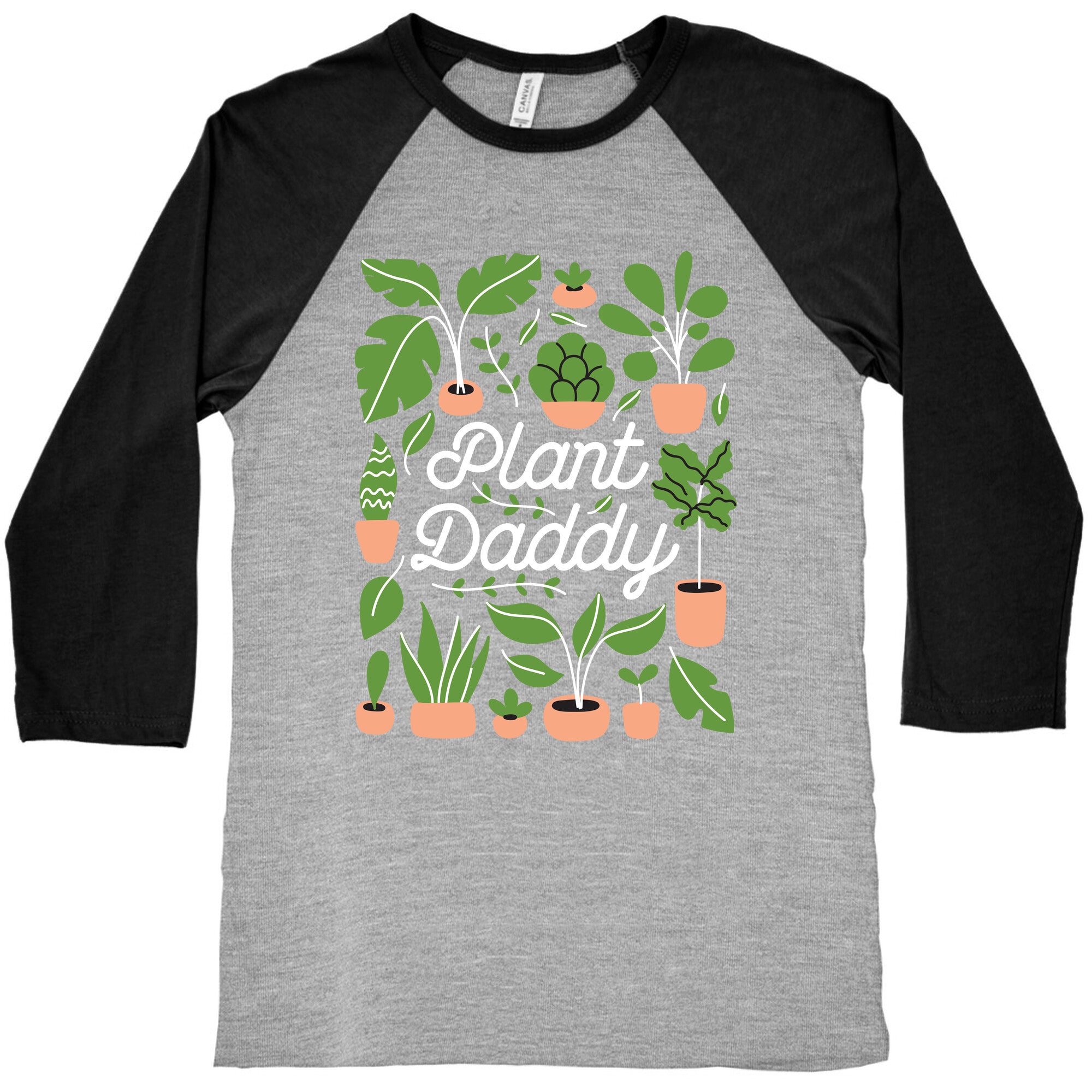 Plant Daddy Baseball Tee