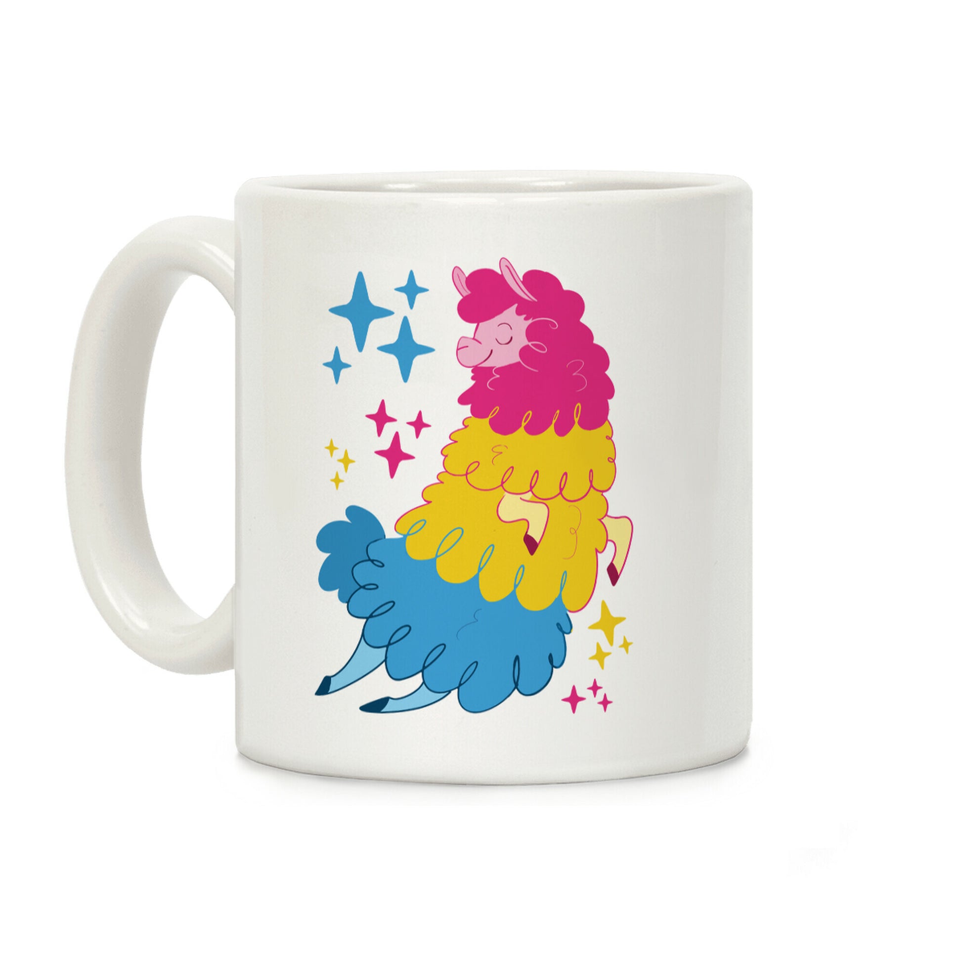 Pansexual Llama Coffee Mug