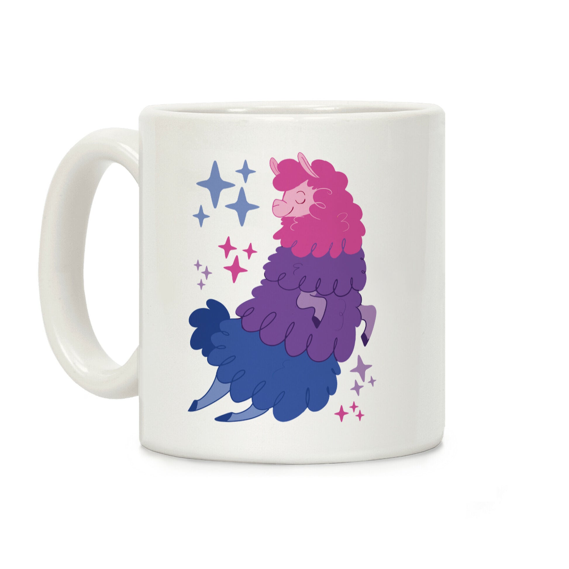 Bisexual Llama Coffee Mug