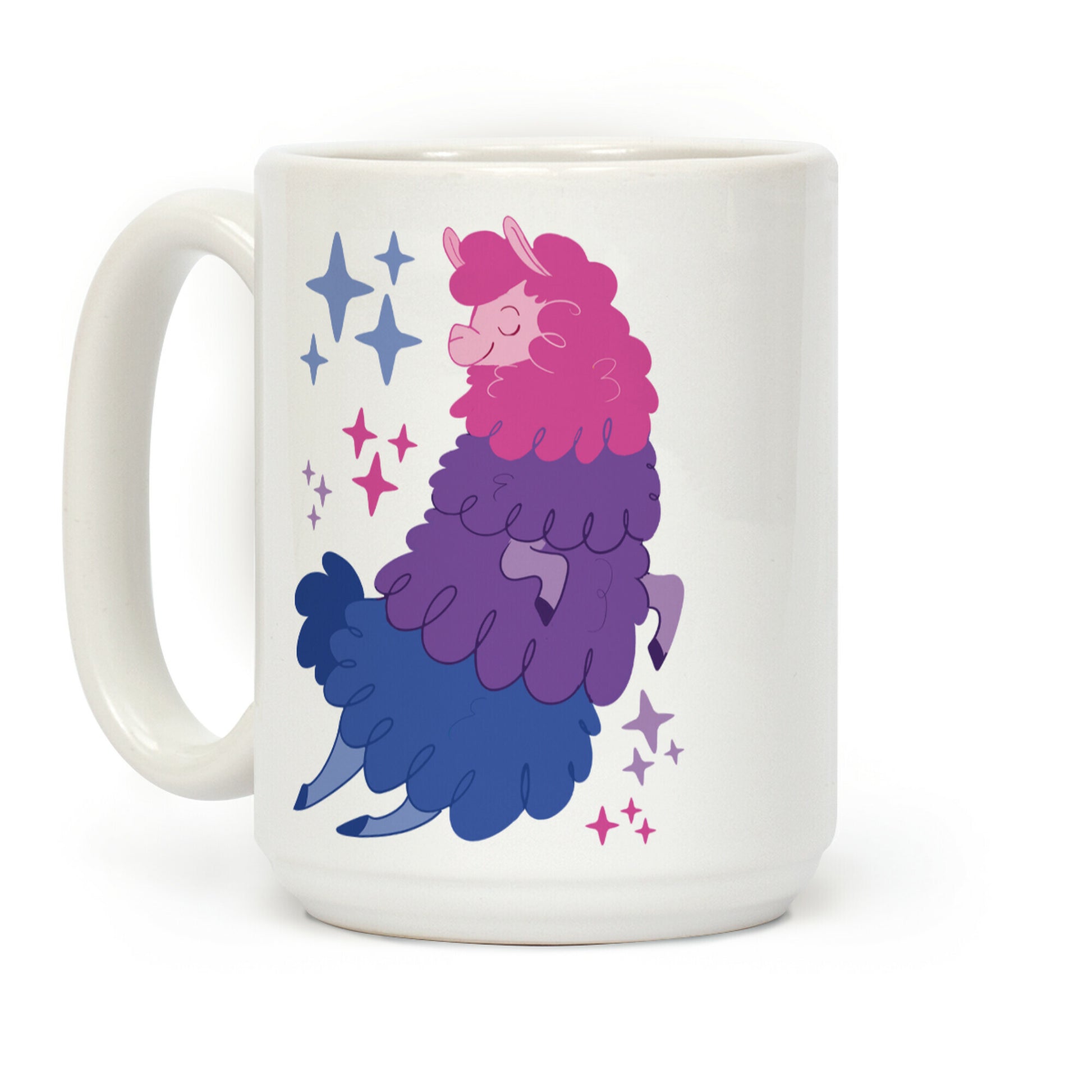 Bisexual Llama Coffee Mug