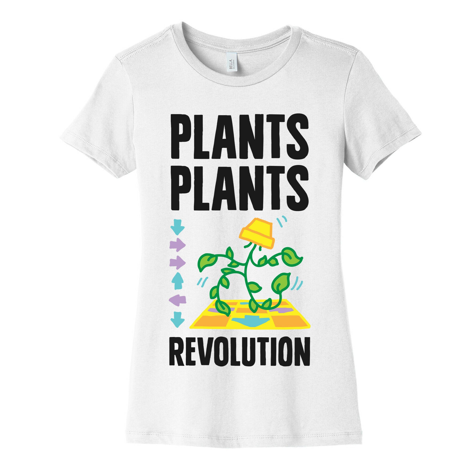 Plants Plants Revolution Women's Cotton Tee